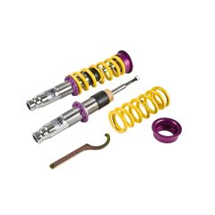 BELLTECH COILOVER KIT 2002-2009 Chevrolet Trailblazer, 04-09 Trailblazer SS (front coilover only, Stainless Steel, Adj. Rebound & Compression)