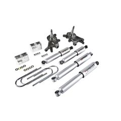 BELLTECH LOWERING KITS  1998-2000 Nissan Frontier (all except: crew cab) 2" F/3" R drop W/ Street Performance Shocks