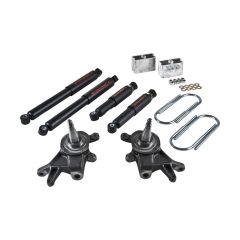 BELLTECH LOWERING KITS 1983-1997 Nissan Pickup & Hardbody 2" F/3" R drop W/ Nitro Drop II Shocks