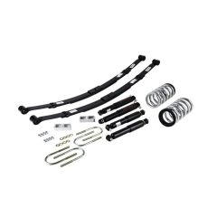 BELLTECH LOWERING KITS  1998-2003 Chevrolet Blazer/Jimmy 6 cyl. 2" or 3" F/4" R drop W/ Nitro Drop II Shocks
