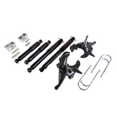BELLTECH LOWERING KITS 1982-2004 Chevrolet S10/S15 Pickup 4&6 cyl. (Ext Cab) 2" F/2" R drop W/ Nitro Drop II Shocks