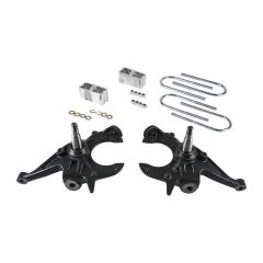 BELLTECH LOWERING KITS 1982-2004 Chevrolet S10/S15 Pickup 4&6 cyl. (Ext Cab) 2" F/2" R drop W/O Shocks