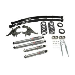 BELLTECH LOWERING KITS 1982-2004 Chevrolet S10/S15 Pickup 4&6 cyl. (Ext Cab) 4" or 5" F/5" R drop W/ Street Performance Shocks