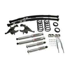 BELLTECH LOWERING KITS 1994-2004 Chevrolet S10/S15 Pickup 6 cyl. (Std Cab) 4" or 5" F/5" R W/ Street Performance Shocks