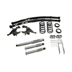BELLTECH LOWERING KITS 1994-2004 Chevrolet S10/S15 Pickup 6 cyl. (Ext Cab) 4" or 5" F/5" R drop W/ Street Performance Shocks