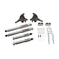 BELLTECH LOWERING KITS  1998-2003 Chevrolet Blazer/Jimmy 6 cyl. (incl Extreme) 2" F/2" R drop W/ Street Performance Shocks