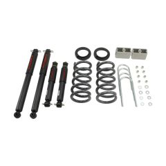 BELLTECH LOWERING KITS 1982-2004 Chevrolet S10/S15 Pickup 4&6 cyl. (Std Cab) 83-97 Chevrolet Blazer/Jimmy 4&6 cyl. 2" or 3" F/3" R drop W/ Nitro Drop II Shocks