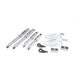 BELLTECH LOWERING KITS 1982-1997 Chevrolet S10/S15 Pickup Blazer (4WD) 1" to 3" F/2" R drop 91-93 Typhoon/Syclone 1" or 2" F/2" R drop W/ Street Performance Shocks