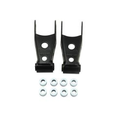 BELLTECH SHACKLE KIT 2007-2018 Chevrolet Silverado/Sierra 1500 (All) 2' or 3" Rear Drop