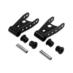 BELLTECH SHACKLE KIT 2011-2018 Chevrolet Silverado/Sierra 2500 Pickup, 2015 Ford F-150 (Ext/Crew Cab short bed) 1' Rear Drop