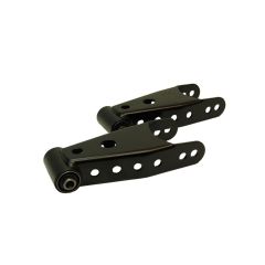 BELLTECH SHACKLE KIT 2004-2013 Ford F-150 (All) 1' Rear Drop, 87-98 Ford F250/350 (All) 2" Rear Drop