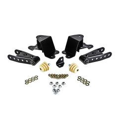 BELLTECH SHACKLE AND HANGER KIT 1988-1998 Chevrolet Silverado/Sierra C1500 Std Cab 4" Rear Drop