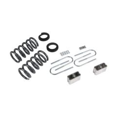 BELLTECH LOWERING KITS 1994-2004 Chevrolet S10/S15 Pickup 6 cyl. (Std Cab) 95-97 Chevrolet Blazer/Jimmy 6 cyl. 2" or 3" F/3" R drop W/O Shocks