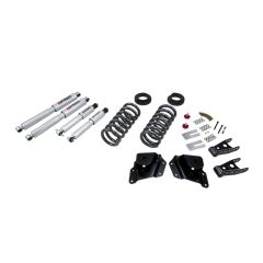 BELLTECH LOWERING KITS  1999-2006 Chevrolet Silverado/Sierra (Std Cab) 2" or 3" F/3" R drop W/ Street Performance Shocks