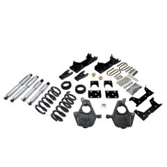 BELLTECH LOWERING KITS  2001-2006 Chevrolet Silverado/Sierra (Std Cab) 4" or 5" F/6" or 7" R drop W/ Street Performance Shocks
