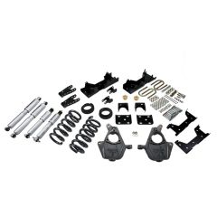 BELLTECH LOWERING KITS  1999-2000 Chevrolet Silverado/Sierra (Std Cab) 4" or 5" F/6" or 7" R W/ Street Performance Shocks