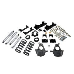 BELLTECH LOWERING KITS  2001-2006 Chevrolet Silverado/Sierra (Ext Cab) 4" or 5" F/6" R drop W/ Street Performance Shocks