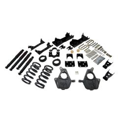 BELLTECH LOWERING KITS 2001-2006 Chevrolet Silverado/Sierra (Ext Cab) 4" or 5" F/6" or 7" R drop W/O Nitro Drop II Shocks