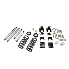 BELLTECH LOWERING KITS 2004-2006 Chevrolet Silverado/Sierra (Crew Cab 4DR) 3" F/4" or 5" R drop W/ Street Performance Shocks