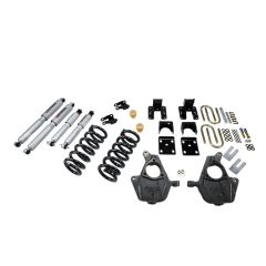 BELLTECH LOWERING KITS 2004-2006 Chevrolet Silverado/Sierra (Crew Cab 4DR) 3" F/4" or 5" R drop W/ Street Performance Shocks