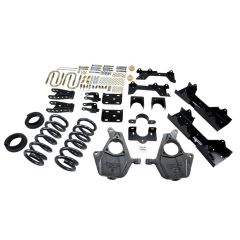 BELLTECH LOWERING KITS 1999-2000 Chevrolet Silverado/Sierra (Ext Cab) 4" or 5" F/6" or 7" R drop W/O Shocks
