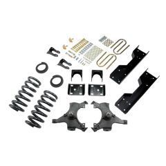 BELLTECH LOWERING KITS 1992-1998 Chevrolet Silverado/Sierra C1500 (Std Cab, ext 454 SS) 4" or 5" F/6" R drop W/O Shocks