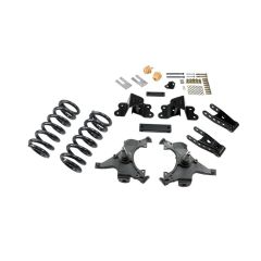 BELLTECH LOWERING KITS  1988-1998 Chevrolet Silverado/Sierra C1500 (Ext Cab) 3" F/4" R drop W/O Shocks