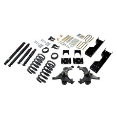 BELLTECH LOWERING KITS 1988-1991 Chevrolet Silverado/Sierra C1500 (Std Cab, ext 454 SS) 4" or 5" F/6" R drop W/ Nitro Drop II Shocks
