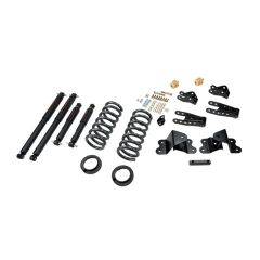 BELLTECH LOWERING KITS  1990-1994 Chevrolet Silverado/Sierra C1500 (454 SS Only) 88-98 Chevrolet Silverado/Sierra C2500 (All ext 8 Lug) 2" or 3" F/4" R drop W/ Nitro Drop II Shocks