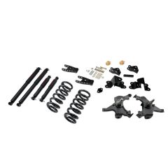 BELLTECH LOWERING KITS  1990-1994 Chevrolet Silverado/Sierra C1500 (454 SS Only) 88-98 Chevrolet Silverado/Sierra C2500 (All ext 8 Lug) 3" F/4" R drop W/ Nitro Drop II Shocks