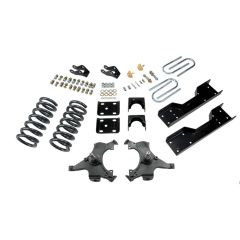 BELLTECH LOWERING KITS  1990-1994 Chevrolet Silverado/Sierra C1500 (454 SS Only) 88-98 Chevrolet Silverado/Sierra C2500 (All ext 8 Lug) 4" or 5" F/6" R drop W/O Shocks