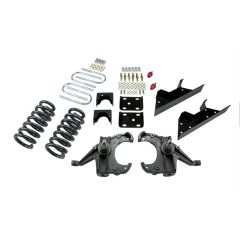 BELLTECH LOWERING KITS 1973-1987 Chevrolet C10 (1" Rotor) 4" F/6" R drop W/O Shocks