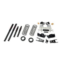 BELLTECH LOWERING KITS  1997-2000 Chevrolet Silverado/Sierra 3/4 Ton & 1 Ton (Crew Cab/Dually) 1" or 2" F/4" R drop W/ Nitro Drop II Shocks