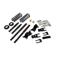 BELLTECH LOWERING KITS 1989-1996 Chevrolet Silverado/Sierra 3/4 Ton & 1 Ton (Ext/Crew Cab) 1" or 2" F/4" R drop W/ Nitro Drop II Shocks
