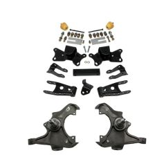 BELLTECH LOWERING KITS 1988- Chevrolet Silverado/Sierra C3500 (Ext Cab, Dually) 3" F/4" R drop W/O Shocks