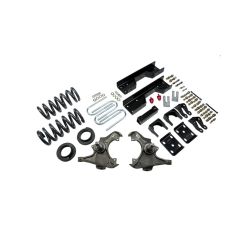 BELLTECH LOWERING KITS 1988- Chevrolet Silverado/Sierra C3500 (Ext Cab, Dually) 4" or 5" F/8" R drop W/O Shocks