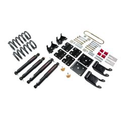 BELLTECH LOWERING KITS 1995-2002 Chevrolet Astro/Safari (2WD, w/ Factory Steel Leaf) 2.5" F/3.5" R drop W/ Nitro Drop II Shocks