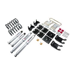 BELLTECH LOWERING KITS 1995-2002 Chevrolet Astro/Safari (2WD, w/ Factory Steel Leaf) 2.5" F/3.5" R drop W/ Street Performance Shocks
