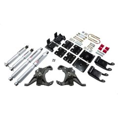 BELLTECH LOWERING KITS 1985-1995 Chevrolet Astro/Safari (2WD, w/ Factory Composite Leaf) 2" F/2.5" R drop W/ Street Performance Shocks