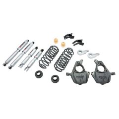 BELLTECH LOWERING KITS 2000-2006 Chevrolet Avalanche Z66 (w/out Factory Premium Ride) 3" or 4" F/4" or 5" R drop W/ Street Performance Shocks