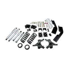 BELLTECH LOWERING KITS 1995-1999 Chevrolet Suburban (2WD) 4" or 5" F/7" R drop W/ Street Performance Shocks