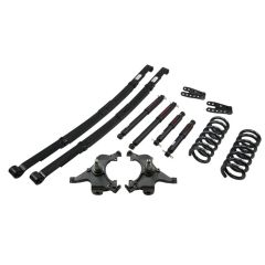 BELLTECH LOWERING KITS 1992-1998 Chevrolet Suburban (2WD, inc 3/4 Ton 6 Lug) 3" F/4" R drop W/ Nitro Drop II Shocks