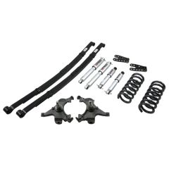BELLTECH LOWERING KITS 1992-1998 Chevrolet Suburban (2WD, inc 3/4 Ton 6 Lug) 3" F/4" R drop W/ Street Performance Shocks