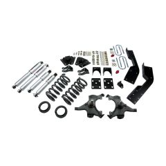 BELLTECH LOWERING KITS 1992-1994 Chevrolet Suburban (2WD) 4" or 5" F/7" R drop W/ Street Performance Shocks