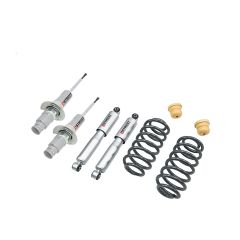 BELLTECH LOWERING KITS 2002-2009 Chevrolet Trailblazer/Envoy (2WD/4WD) +1" to -2" F/3" R drop, 03-06 Chevrolet SSR +1" to -2" F/2" R drop W/ Street Performance Shocks