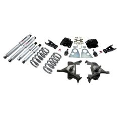 BELLTECH LOWERING KITS 1994-1999 Dodge Ram 1500 (Std Cab, V8, Auto Trans Only) 3" F/4" R drop W/ Street Performance Shocks