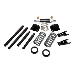 BELLTECH LOWERING KITS 1994-1999 Dodge Ram 1500 (Ext Cab, V8, Auto Trans Only) 2" or 3" F/4" R drop W/ Nitro Drop II Shocks
