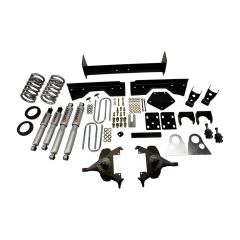 BELLTECH LOWERING KITS 1994-1999 Dodge Ram 1500 (Ext Cab, V8, Auto Trans Only) 4" or 5" F/6" or 7" R drop W/ Street Performance Shocks