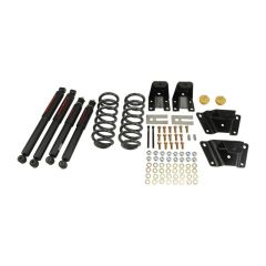 BELLTECH LOWERING KITS  1989-1997 Ford Ranger (Std Cab) 2" F/4" R drop W/ Nitro Drop II Shocks