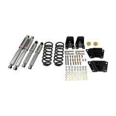 BELLTECH LOWERING KITS  1989-1997 Ford Ranger (Std Cab) 2" F/4" R drop W/ Street Performance Shocks